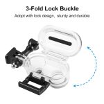 Für Insta360 GO 3 PULUZ 40 m wasserdichtes Unterwassergehäuse mit Basisadapter und Schraube, 40m Waterproof Housing Case – Bild 4