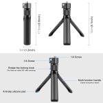 Für Insta360 X3 PULUZ Drehgriff-Desktop-Stativständer, Desktop Tripod Stand – Bild 3