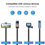 Für Insta360 X3 PULUZ Drehgriff Desktop Stativ 110 cm Selfie Stick Einbeinstativ, Desktop Tripod Stand 110cm Selfie Stick – Bild 8