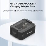 Für DJI OSMO Pocket 3 PULUZ USB-C / Typ-C Dock Desktop Ladestation Aluminiumlegierung Halterung, Desktop Charging Base – Bild 2