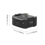 Für DJI OSMO Pocket 3 PULUZ USB-C / Typ-C Dock Desktop Ladestation Aluminiumlegierung Halterung, Desktop Charging Base – Bild 3