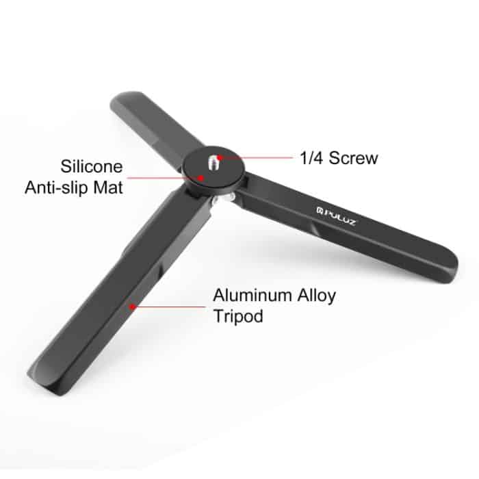 Für DJI Osmo Pocket 3 PULUZ Aluminiumlegierung Metallstativ – Bild 5