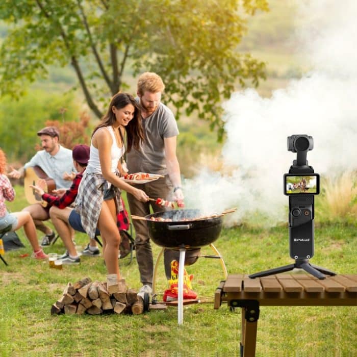 Für DJI OSMO Pocket 3 PULUZ Metallschutzrahmen Käfig Adapterhalterung – Bild 9