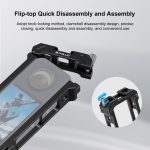 Für Insta360 X4 PULUZ Metallschutzkäfig Rig Gehäuserahmen mit Expand Cold Shoe Base & Stativadapter, Cold Shoe Metal Cage – Bild 7