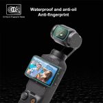 Für DJI OSMO Pocket 3 PULUZ 9H 2.5D HD gehärtetes Glas Objektivschutz + Bildschirmfolie, For DJI OSMO Pocket 3 – Bild 4
