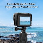 Für Insta360 Ace Pro PULUZ Kunststoffkäfig-Erweiterungsadapterrahmen mit Kaltschuhbasis, For Insta360 Ace Pro Plastic Cage – Bild 2