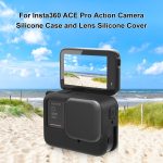 Für Insta360 Ace Pro PULUZ Body Silikon Schutzhülle mit Objektivdeckel, For Insta360 Ace Pro Silicone Case – Bild 2