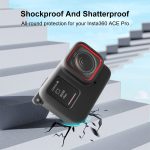 Für Insta360 Ace Pro PULUZ Body Silikon Schutzhülle mit Objektivdeckel, For Insta360 Ace Pro Silicone Case – Bild 7