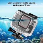 Für Insta360 Ace Pro PULUZ 60 m wasserdichtes Unterwassergehäuse mit Basisadapter und Schraube, For Insta360 Ace Pro  Underwater Case – Bild 2