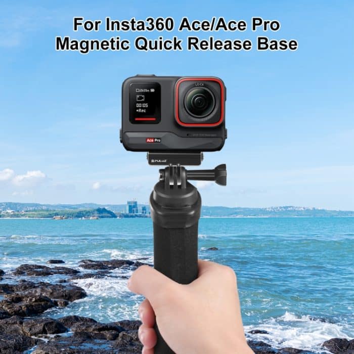 Für Insta360 Ace / Ace Pro PULUZ Magnetische Schnellwechsel-Basishalterung, For Insta360 Ace / Ace Pro – Bild 2