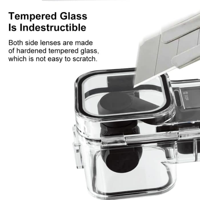 Für DJI Osmo Pocket 3 PULUZ 45m Unterwasser wasserdichtes Gehäuse Tauchkoffer, Waterproof Case (Transparent) – Bild 6