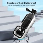 Für DJI Osmo Pocket 3 PULUZ 45m Unterwasser wasserdichtes Gehäuse Tauchkoffer, Waterproof Case (Transparent) – Bild 9