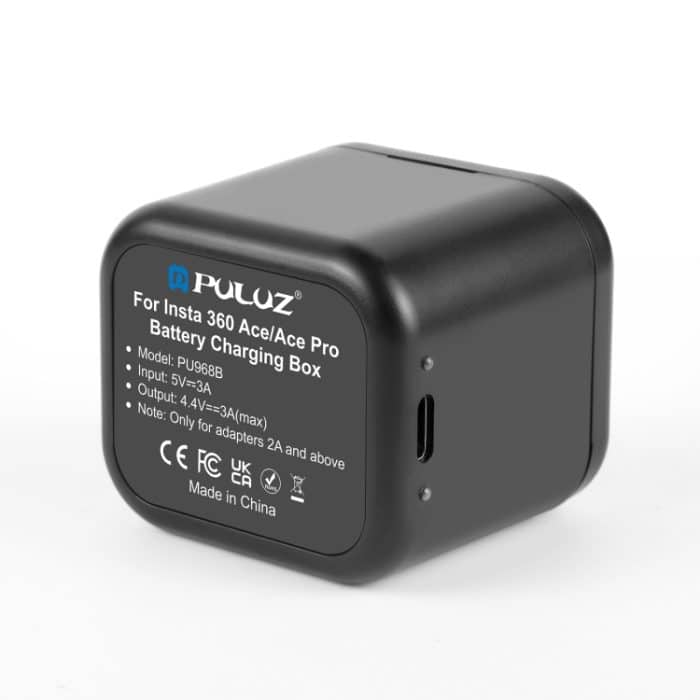 Für Insta360 Ace Pro / Ace PULUZ Batterie Lade Box Batterie & Speicher Karte Lagerung Fall, Battery Charging Box – Bild 5