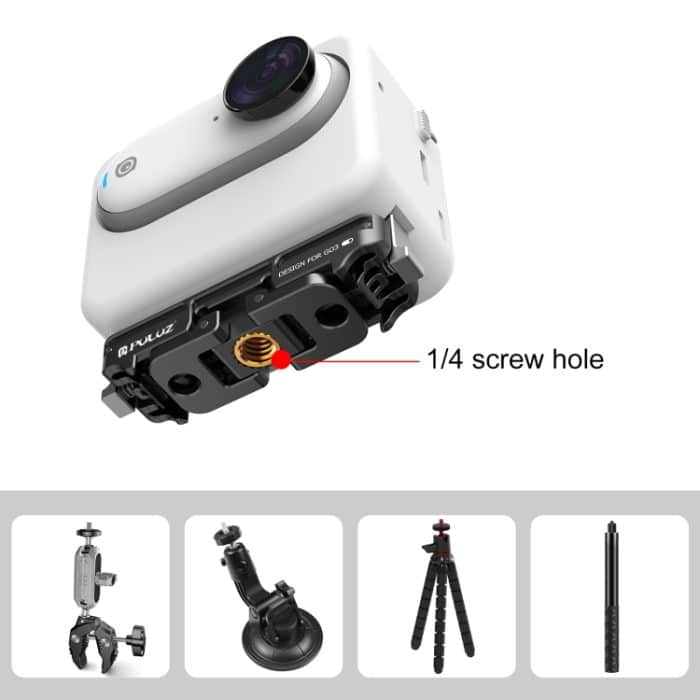 Für Insta360 GO3 PULUZ Magnetische ABS-Schnellwechsel-Basishalterung, For Insta360 GO3 / GO 3S – Bild 4