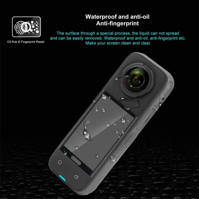 Für Insta360 X4 PULUZ 9H 2.5D gebogener HD-Bildschirm aus gehärtetem Glas, Screen Film – Bild 3