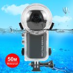 Für Insta360 X4 PULUZ 50 m wasserdichtes, versiegeltes Tauchgehäuse, Diving Case