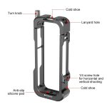 Für Insta360 X4 PULUZ Metallschutzkäfig Rig Gehäuserahmen mit Objektivabdeckung, Metal Protective Cage – Bild 5