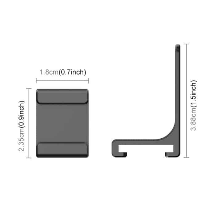 Für Insta360 X4 / X3 / One X2 PULUZ Selfie Stick Kaltschuh-Verlängerungshalterung, Cold Shoe Bracket – Bild 3