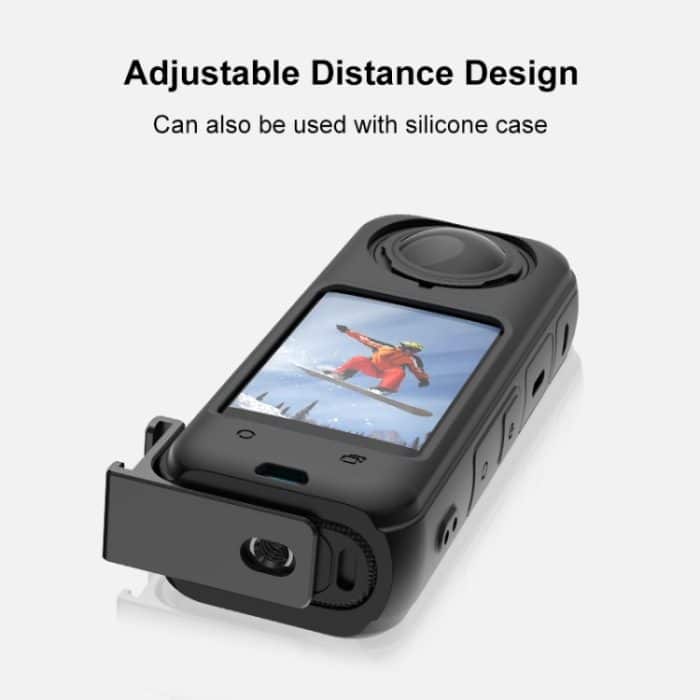 Für Insta360 X4 / X3 / One X2 PULUZ Selfie Stick Kaltschuh-Verlängerungshalterung, Cold Shoe Bracket – Bild 5