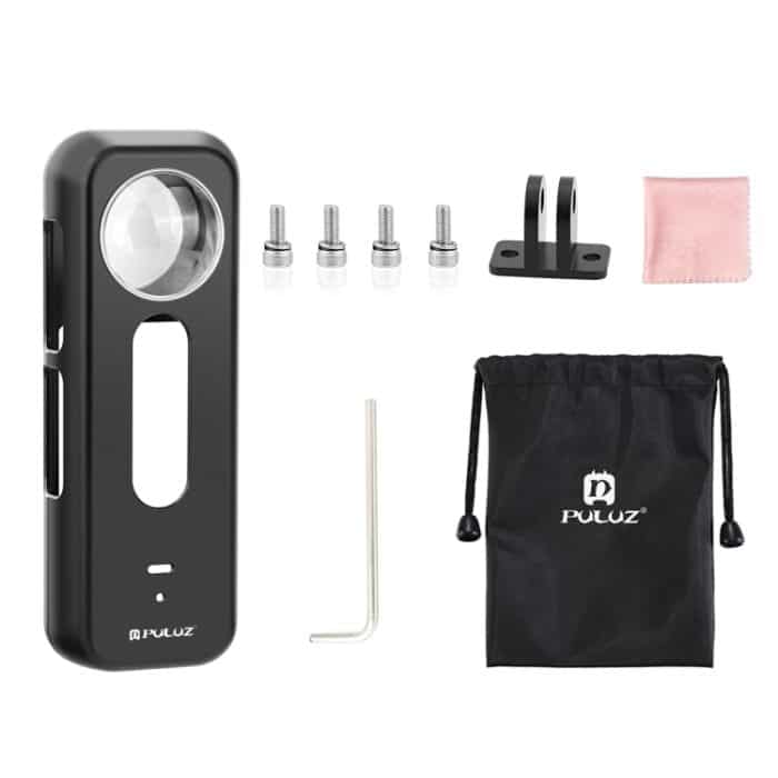 Für Insta360 X4 PULUZ Metall-Schutzkäfig-Rig-Gehäuserahmen mit Linsenschutz, Metal Housing Frame – Bild 10