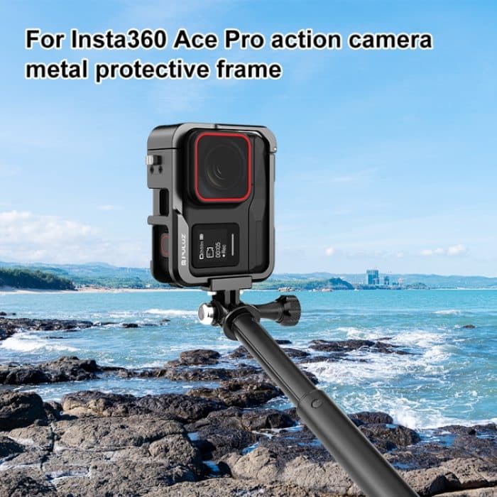 Für Insta360 Ace Pro PULUZ Metall-Schutzkäfig-Adapterrahmen, For Insta360 Ace Pro – Bild 2