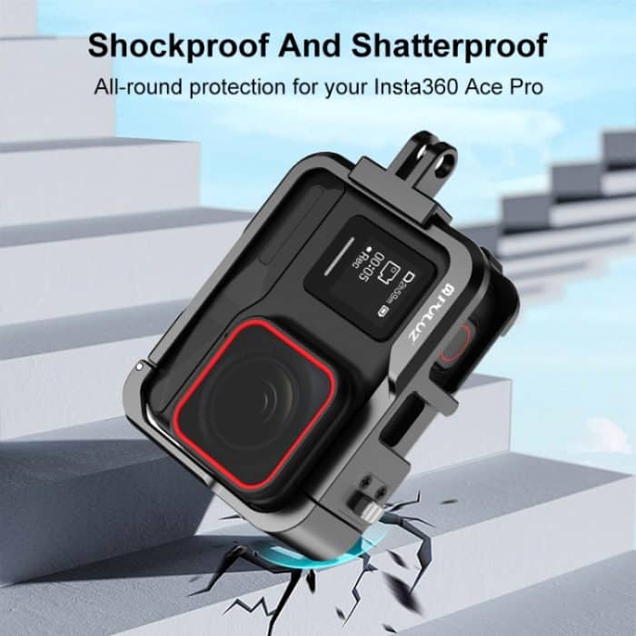 Für Insta360 Ace Pro PULUZ Metall-Schutzkäfig-Adapterrahmen, For Insta360 Ace Pro – Bild 7
