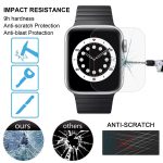 Für Apple-Uhr-Ausgabe 38mm 38mm Dial Durchmesser 9H + Oberflächenhärte 2.5D Explosionsgeschützte Ausgeglichenes Glas Film – Bild 4