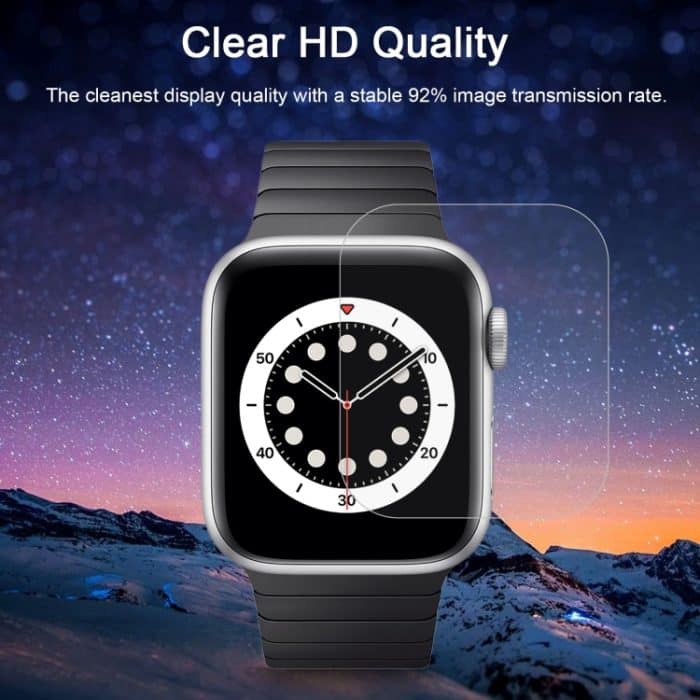 Für Apple-Uhr-Ausgabe 42mm 42mm Dial Durchmesser 9H + Oberflächenhärte 2.5D Explosionsgeschützte Ausgeglichenes Glas Film – Bild 6