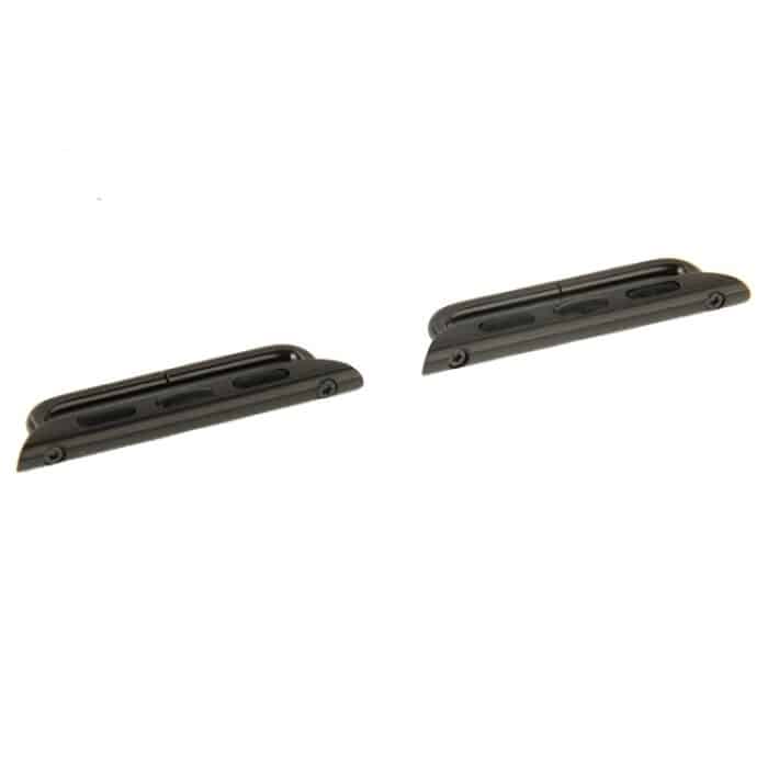 2 Stück für Apple Watch 38 mm Metallarmband-Anschluss, Metallschnalle – Bild 3