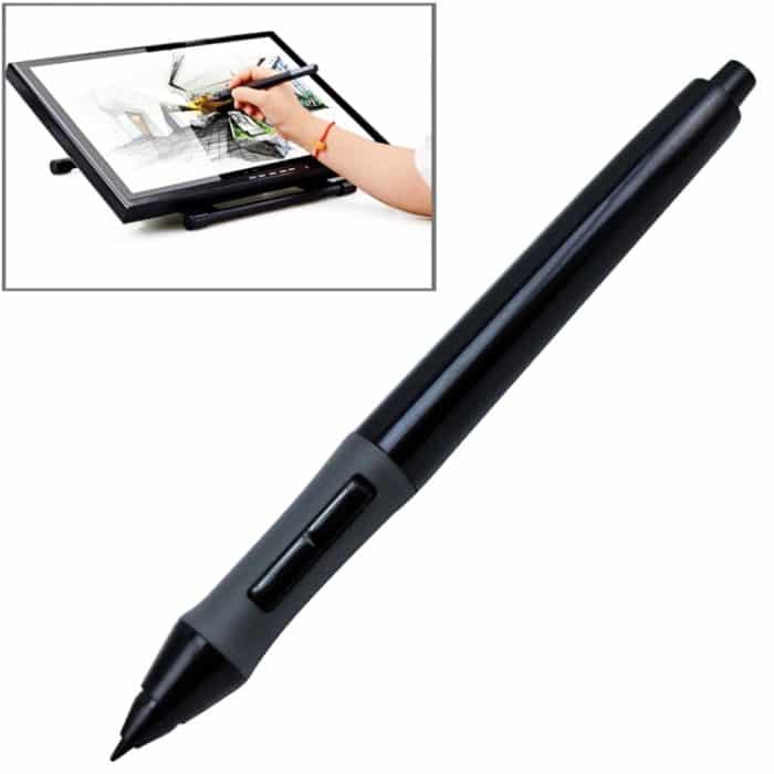 Huion PEN-68 Professioneller kabelloser Grafik-Zeichen-Ersatzstift für Huion 420 / H420 / K56 / H58L / 680S Grafik-Zeichentablett, PEN-68 Black, PEN-68 White – Bild 2