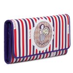 Just Star 3-fach Dreamlike Pattern Printing Long Wallet (Lila) – Bild 3