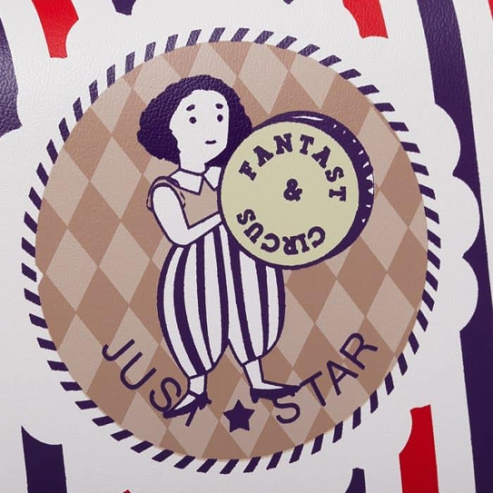 Just Star 3-fach Dreamlike Pattern Printing Long Wallet (Lila) – Bild 6