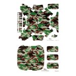 Wasserbeständiger PVC-Aufkleber für DJI Phantom 3 Quadcopter und Fernbedienung – Bild 2