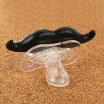 Hochwertige lustige Säugling Schnurrbart Baby Appease Nippel – Bild 5