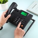 ZT600S 2,4-Zoll-TFT-Bildschirm Feste drahtlose GSM-Business-Telefon, Quad-Band: GSM 850/900/1800 / 1900Mhz (schwarz) – Bild 11