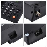 ZT600S 2,4-Zoll-TFT-Bildschirm Feste drahtlose GSM-Business-Telefon, Quad-Band: GSM 850/900/1800 / 1900Mhz (schwarz) – Bild 6