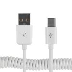 USB-C / Typ-C 3.1 auf USB 2.0 Federdaten-Synchronisierungs-Ladekabel, Kabellänge: 3 m – Bild 2