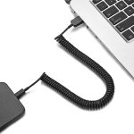 USB-C / Typ-C 3.1 auf USB 2.0 Federdaten-Synchronisierungs-Ladekabel, Kabellänge: 3 m – Bild 5