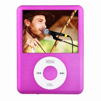 MP4-Player mit 1,8-Zoll-TFT-Bildschirm und TF-Kartensteckplatz, unterstützt Recorder, UKW-Radio, E-Book und Kalender