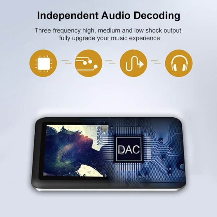 MP4-Player mit 1,8-Zoll-TFT-Bildschirm und TF-Kartensteckplatz, unterstützt Recorder, UKW-Radio, E-Book und Kalender – Bild 5