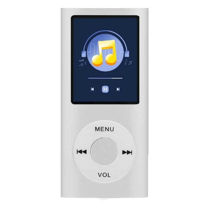 S-MP4-4305S.jpg MP4-Player aus Metall mit 1,8-Zoll-TFT-Bildschirm und TF-Kartensteckplatz, unterstützt Recorder, UKW-Radio, E-Book und Kalender, MP4 Player – Bild 1