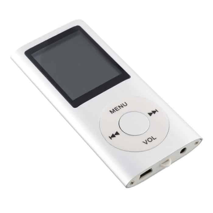 MP4-Player aus Metall mit 1,8-Zoll-TFT-Bildschirm und TF-Kartensteckplatz, unterstützt Recorder, UKW-Radio, E-Book und Kalender, MP4 Player – Bild 2