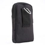 Universelle multifunktionale Doppelgitter-Tasche aus zweifarbigem Polyester-Perlenmaterial zur Aufbewahrung von Hüfttaschen/Hüfttasche/Wandertasche/Campingtasche für 6,3-Zoll-Handys – Bild 3