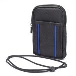 Universelle multifunktionale Doppelgitter-Tasche aus zweifarbigem Polyester-Perlenmaterial zur Aufbewahrung von Hüfttaschen/Hüfttasche/Wandertasche/Campingtasche für 6,3-Zoll-Handys – Bild 4