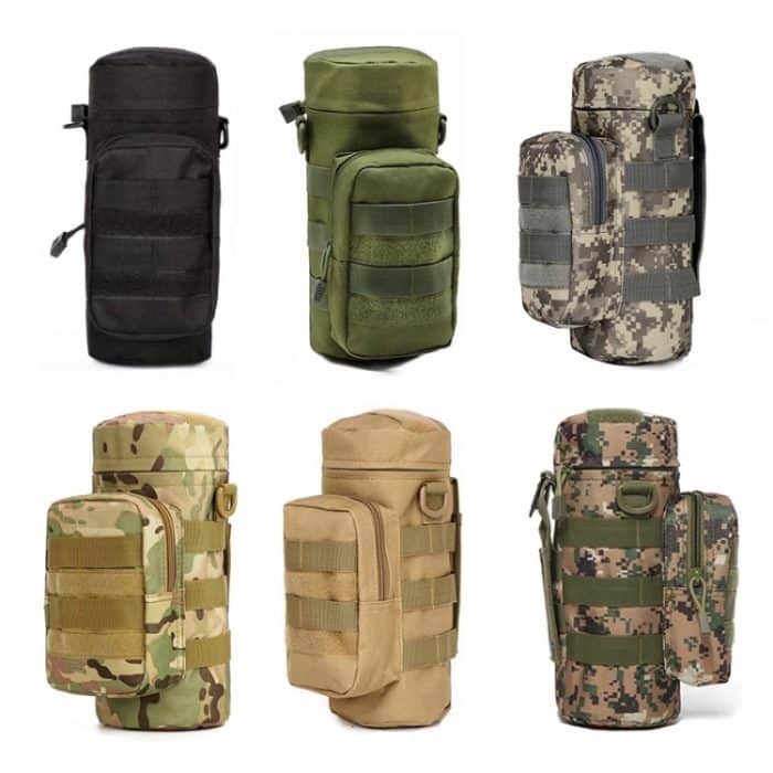 Tragbare, verstellbare, allgemein kesselförmige Taschen, Yellowish Brown, Camouflage Kettle, Black – Bild 2