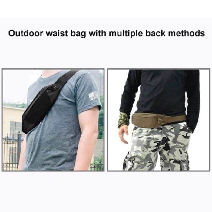 Multifunktionale Outdoor-Sport-Lauf-Hüfttasche für Männer als Gürteltasche, Bauchtasche, Hüft-Geldgürtel – Bild 5