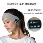 My-Call Bluetooth V5.0 Headsfree Sport Stirnband Musik Kopfbedeckung für iPhone 6 & 6s / iPhone 5 & 5S / iPhone 4 & 4S und andere Bluetooth-Geräte, usic Headwear Black, Music Headwear Dark Gray, Music Headwear Grey – Bild 4