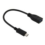 22 cm langes USB-C/Typ-C 3.1-Stecker auf USB 3.0-Buchse-Adapterkabel