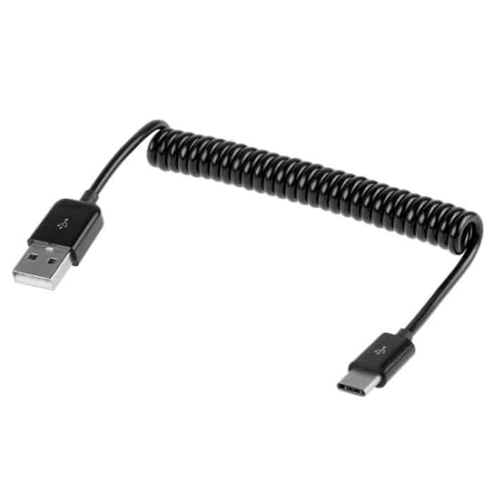 Einziehbares USB 2.0-auf-USB-3.0-Typ-C-Lade-/Datenkabel – Bild 1