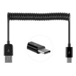 Einziehbares USB 2.0-auf-USB-3.0-Typ-C-Lade-/Datenkabel – Bild 2